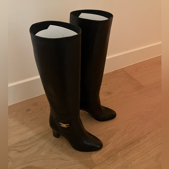 Celine Claude Boot in Calfskin - Black - Picture 5 of 6